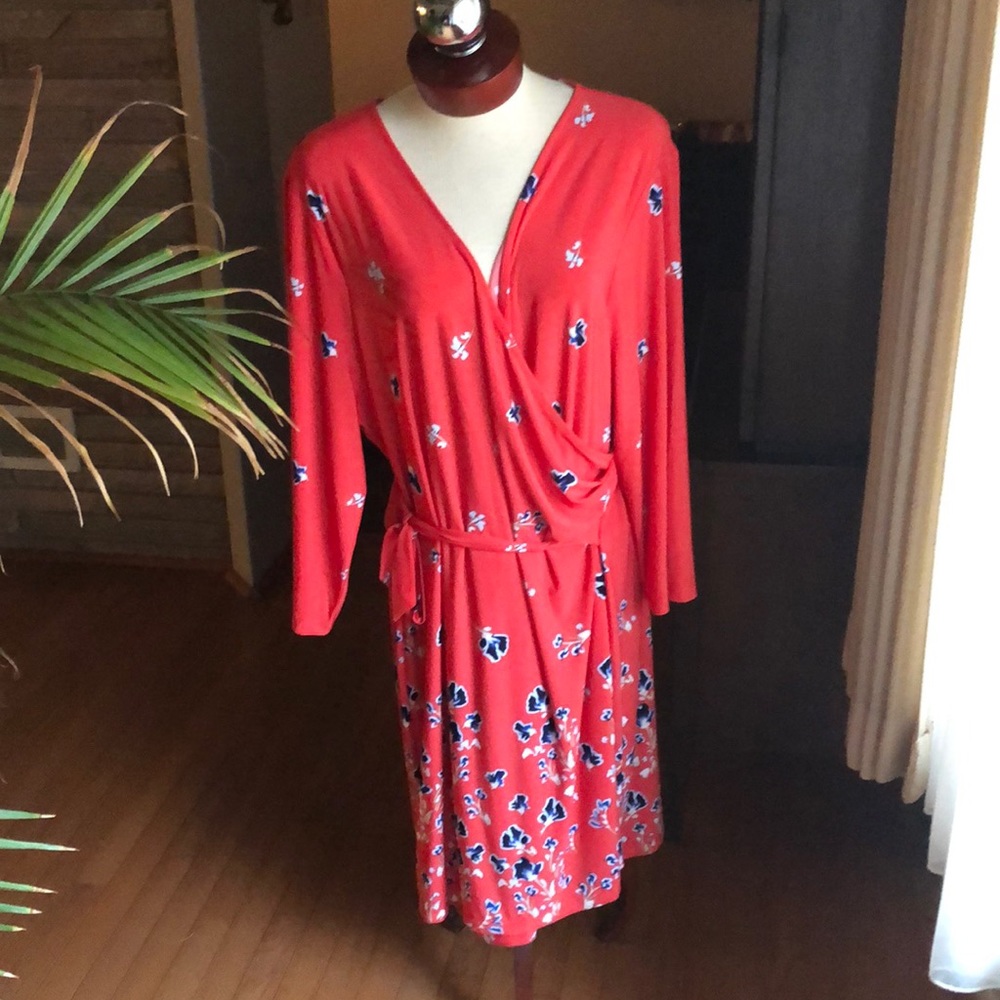The Limited 2X Wrap Dress New with Tags Floral